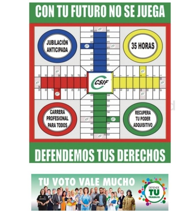 CSIF_AGCA's tweet image. Con tu futuro no se juega