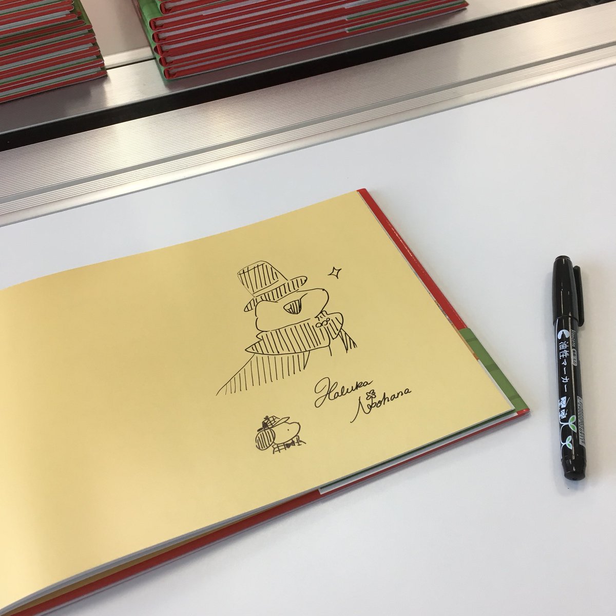 114冊描き終わりました?1冊だけ怪盗がいます! 