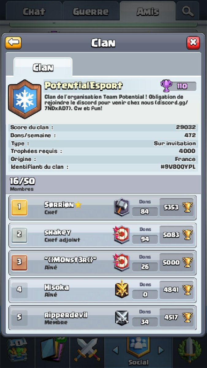 rom1xd62's tweet photo. Je postes ceci pour aider mon ami @Sorrion2 dans sa quête de recrutement et pour sa team esport rt apprécié merci d avance https://t.co/cjijO4Chr7