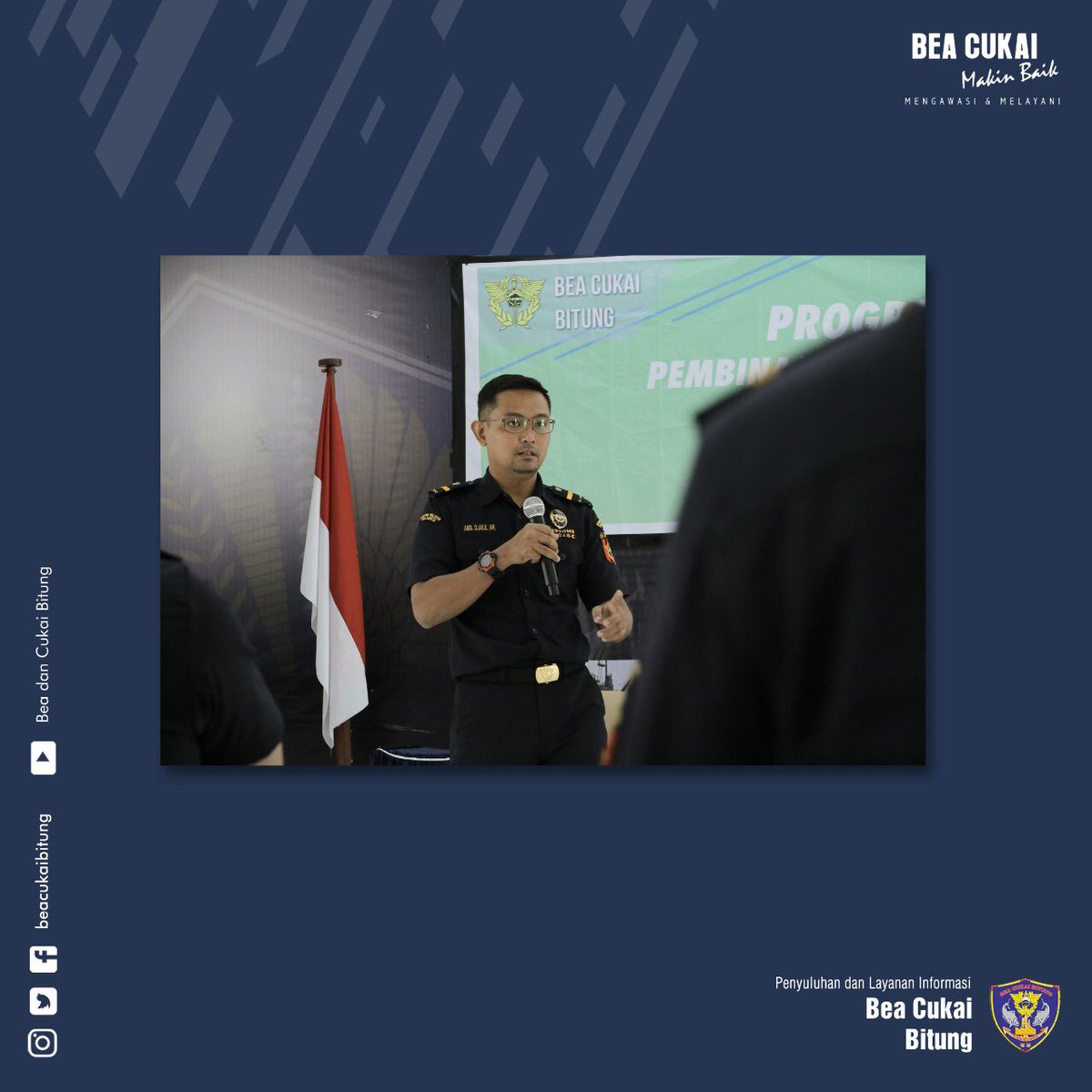 beacukaibitung's tweet photo. Selasa, 27 November 2018 di Aula Kantor Bea Cukai Bitung diadakan Program Pembinaan Keterampilan Pegawai dan Asistensi Dialog Kinerja Individu yang diikuti oleh seluruh pegawai.
#beacukaiRI
#kanwildjbcsulbagtara
#beacukaibitung
#beacukaimakinbaik
#setiapkitaadalahhumas
#infoBC https://t.co/Ml7vsG881x