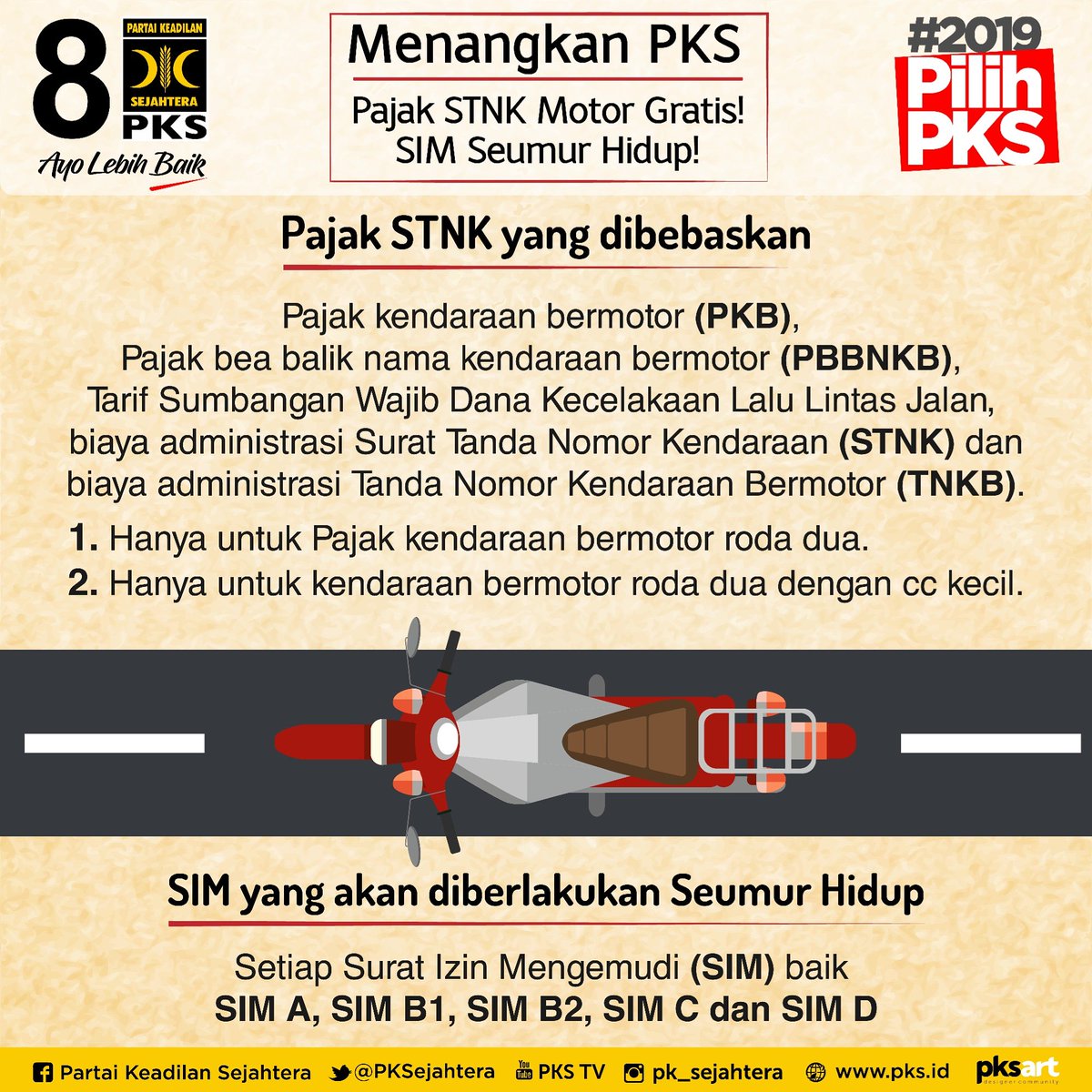PKSejahtera's tweet photo. Ini semata agar beban masyarakat yang kian berat itu berkurang. #2019PilihPKS #ProgramKampanyePKS https://t.co/DMM8tNEMab