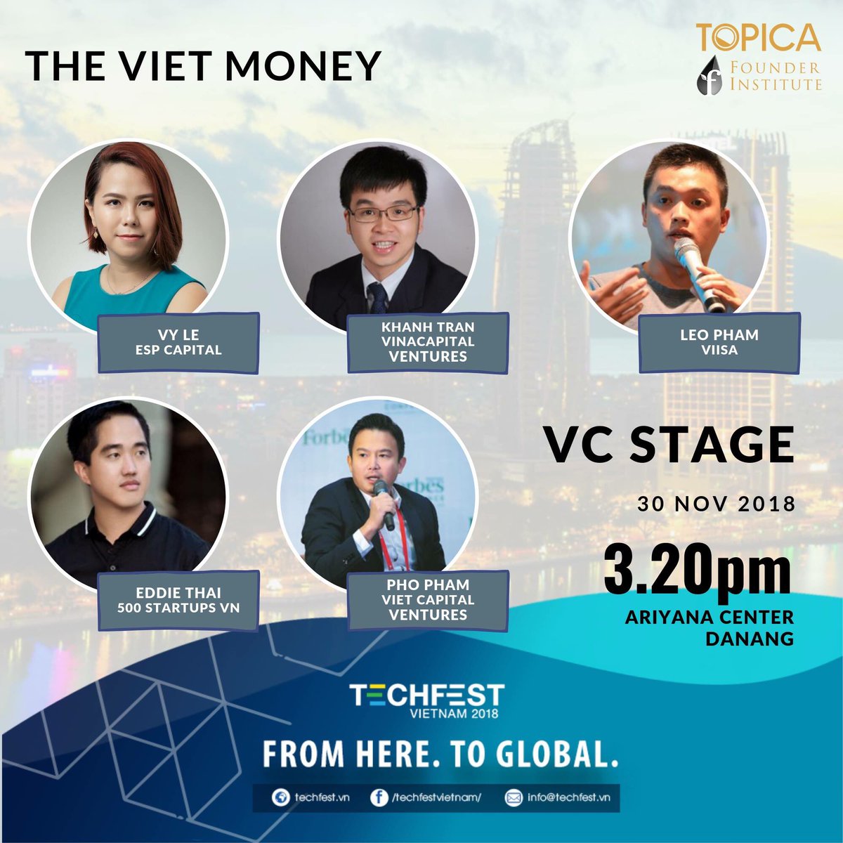 VN_Innovation's tweet photo. The #Viet Money
In the last 18 months, at least 5 new funds came into play, btw $5m-$30m, and Vinacapital Ventures's at $100m. 
Come to TechFest #Vietnam 2018 in #Danang meet some of these actors at the VC Stage. How will they intend to transform startup funding in VN ? 
@ViisaVN https://t.co/nkGoFKXJhW