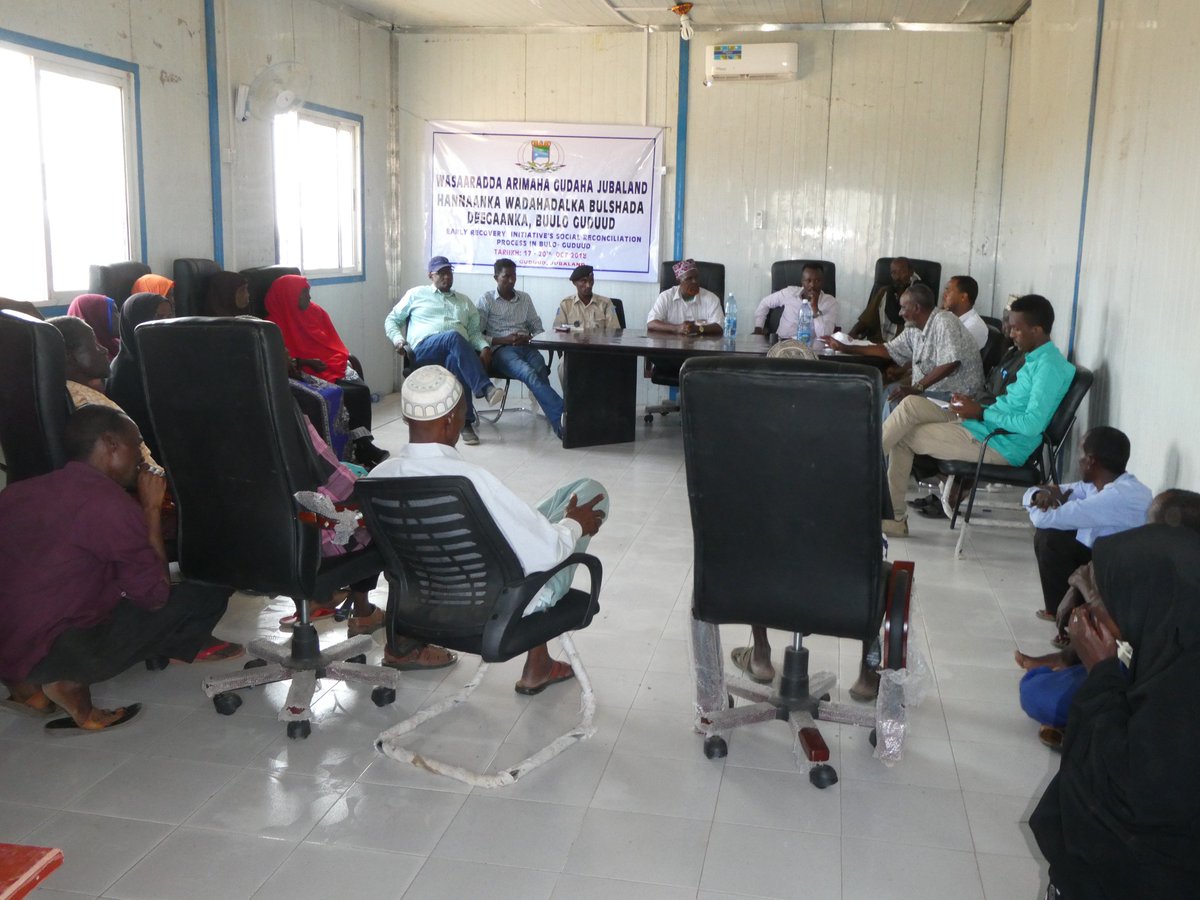 kasmodev's tweet photo. KasmoDev Project on Social Reconciliation target newly recovered areas from AS: Kismayo and Baidoa. This Phase is completed, and we are now in Phase 2: Civil Engagement @IOM_Somalia @albanyassociate @FCO https://t.co/oJ4rENL1Tg