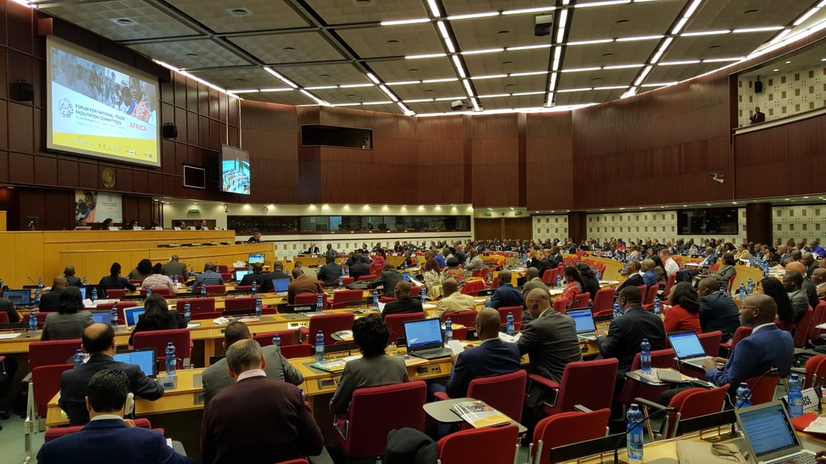 A room full of African leaders committed to #TradeMakeWork . The  #AfricanNTFCForum has just started in Addis Ababa! Join our facebook livestream on facebook.com/unctad