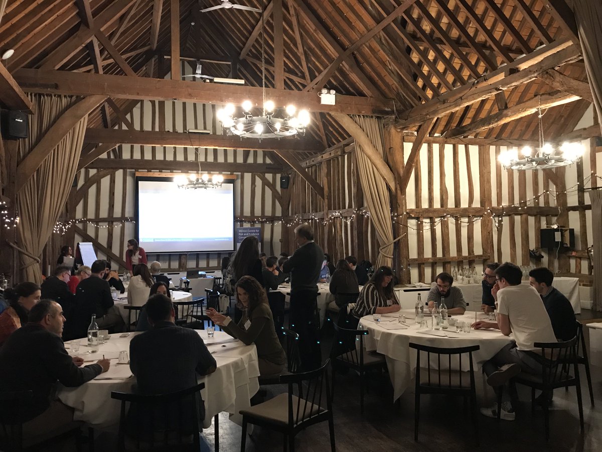 d_spiegel's tweet image. Hard at work at Winton Centre / M2D workshop on communicating uncertainty - in historical setting! @alex_freeman