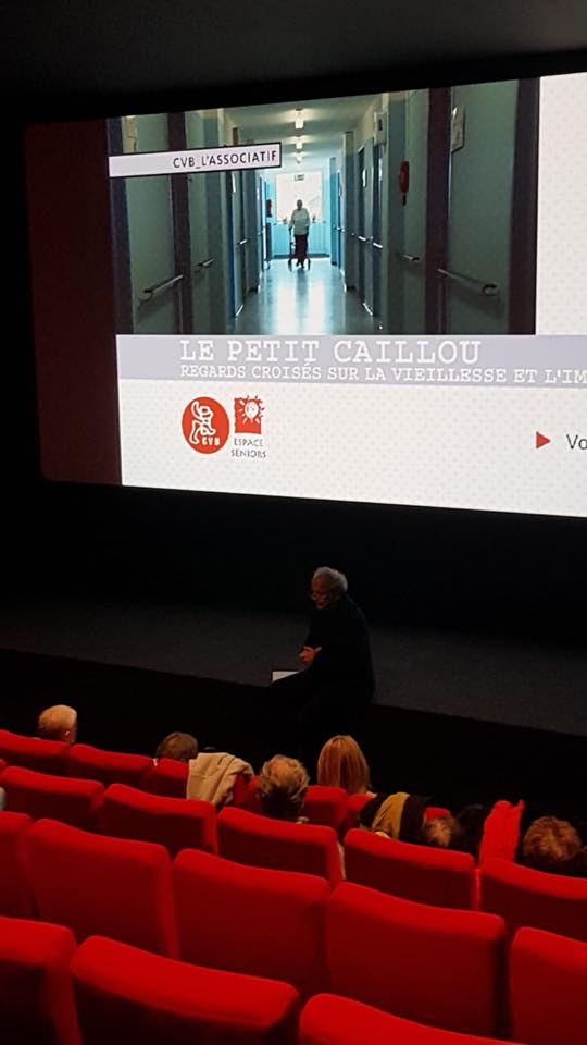 Ce matin, le cinéma Palace accueillait la diffusion du documentaire "Le Petit Caillou" d'Espace Seniors dans le cadre du #MoisduDocBE !