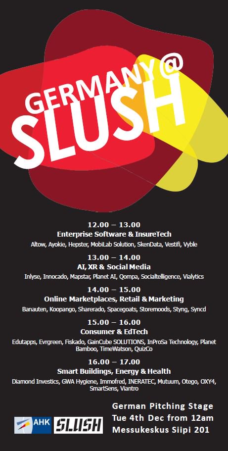 Noch eine Woche bis zum <a href="/SlushHQ/">Slush</a> 2018 mit hepster auf der German Pitching Stage. See you in #Helsinki
 #digitalentsmv #slush #GERxSlush