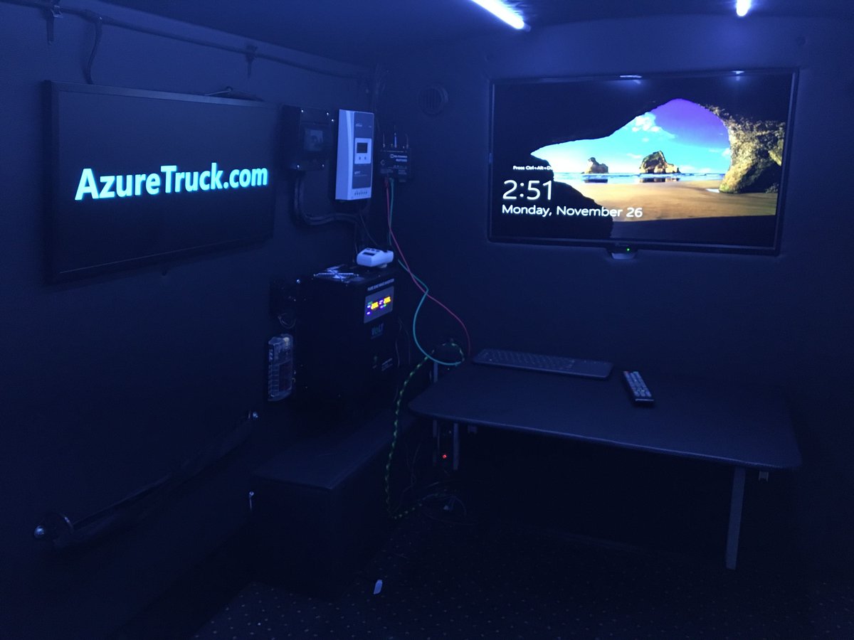 Hello World! It's me - #AzureTruck! I have a lot of fancy staf inside. Do you want to know more? Follow me here or check my website at buff.ly/2KBAGNJ. More info soon.  #MVPBuzz #AzureStack #AzureDevOps <a href="/Azure/">Microsoft Azure</a>