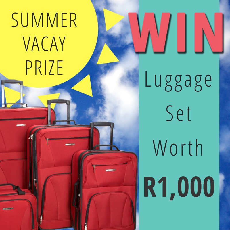 Your Summer vacay could be getting a whole lot more fun with a brand new trampoline worth R2,000 π Entries close at midnight tonight so get playing now to stand a chance of winning... https://t.co/k7yfuY84u2 https://t.co/2mNKdJYcO0