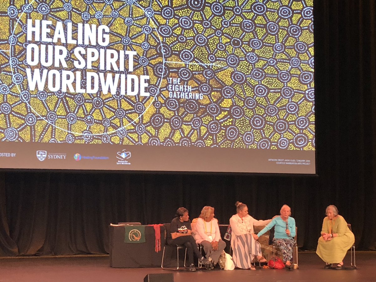 ThisKatieMoore's tweet photo. Truth telling is painful but hopefully the truth of #AfterTheApology and #GrandmasAgainstRemoval will shift the current NSW Govt policy enabling another generation of #ForcedRemoval @hosw2018 #HOSW8 #OurStrength #SorryMeansNeverDoingItAgain #ForOurGrandchildrensGrandchildren https://t.co/TAtW9QaEpO