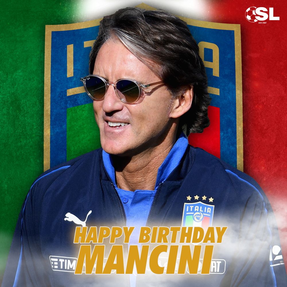  | Happy Birthday to Italy head coach, Roberto Mancini!  