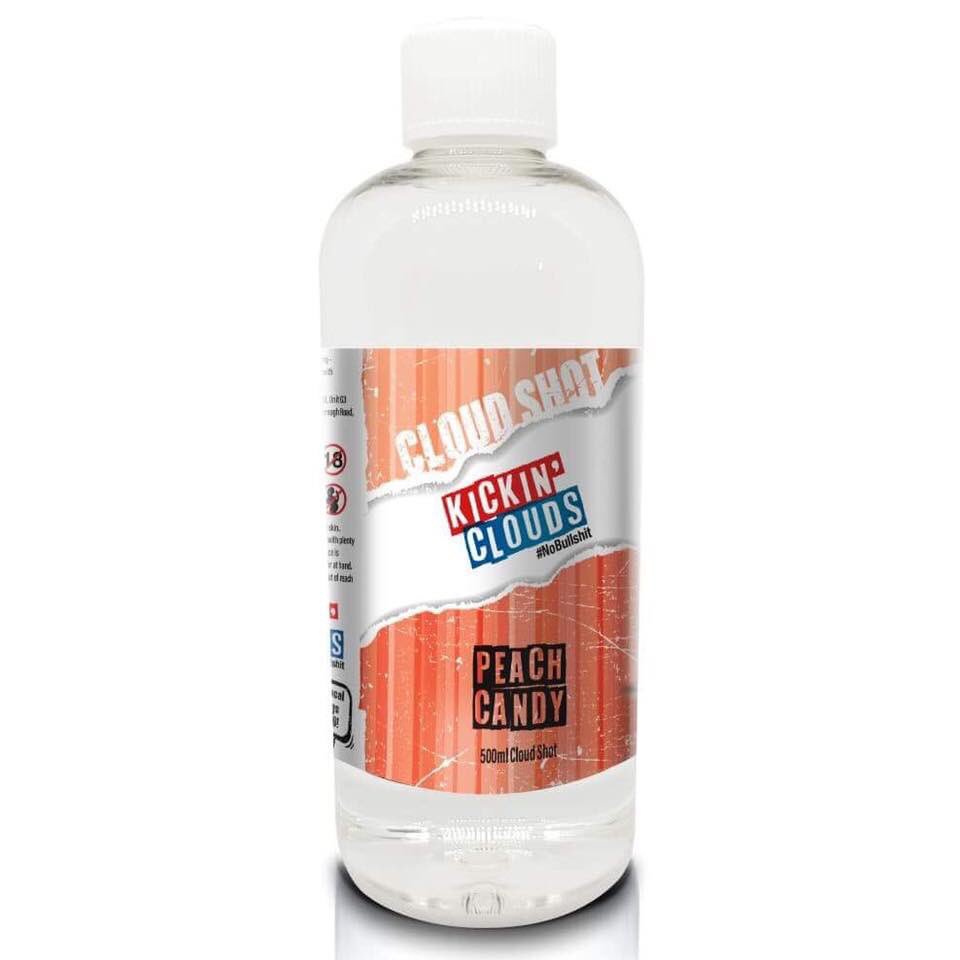 Fresh, fruity and indulgent peach candy. Get over to kicking-clouds.com and use KC10 for 10% off.