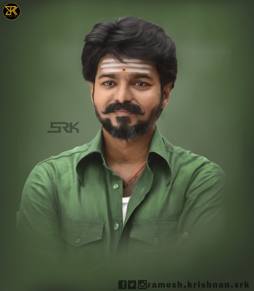 srk_studios's tweet photo. Thalapathy Vijay #Vijay63 #Thalapathy63 #thalapathy #vijayfans #vfc #digitalart #digitalpainting #poster #srk_studios #ramesh_krishnan_srk https://t.co/kcG51ok0I4