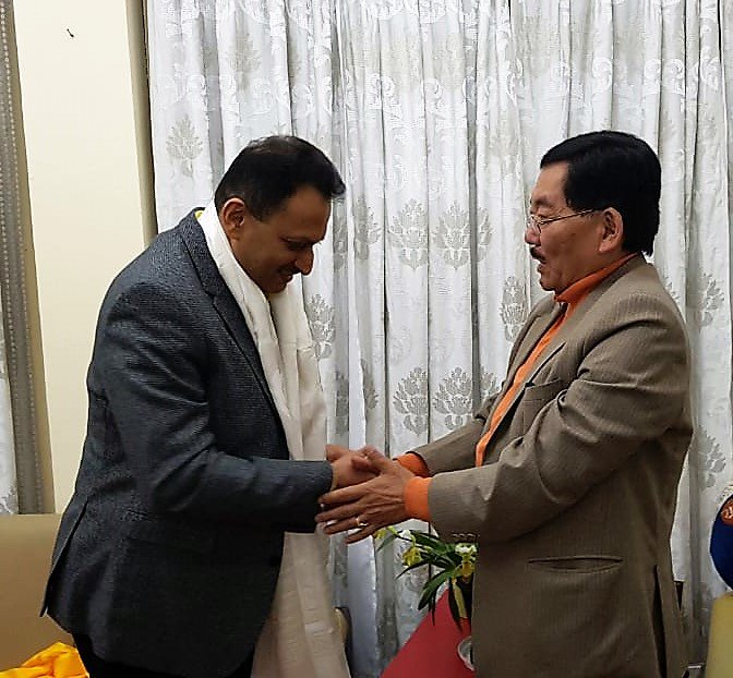 AnantkumarH's tweet photo. It has been a very educative visit to #Sikkim, the hub of organic agro & horticultural products. Was delighted to hear CM @pawanchamling5 -ji's enterprising administration. https://t.co/hAybMRDl3T