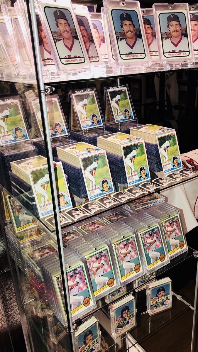 boggs328's tweet photo. Added in some new shelving into the @IKEAUSA cabinet. Looking good so far. #WadeBoggs #83Topps #83Donruss #83Fleer #1981TCMA #RookieCards #Supercollector #Supercollection @RedSox #RedSox #Boston #Chickenman #HOF2005 #Retired26 ๐๐๐๐โพ๏ธ https://t.co/2v7TS1TXS7