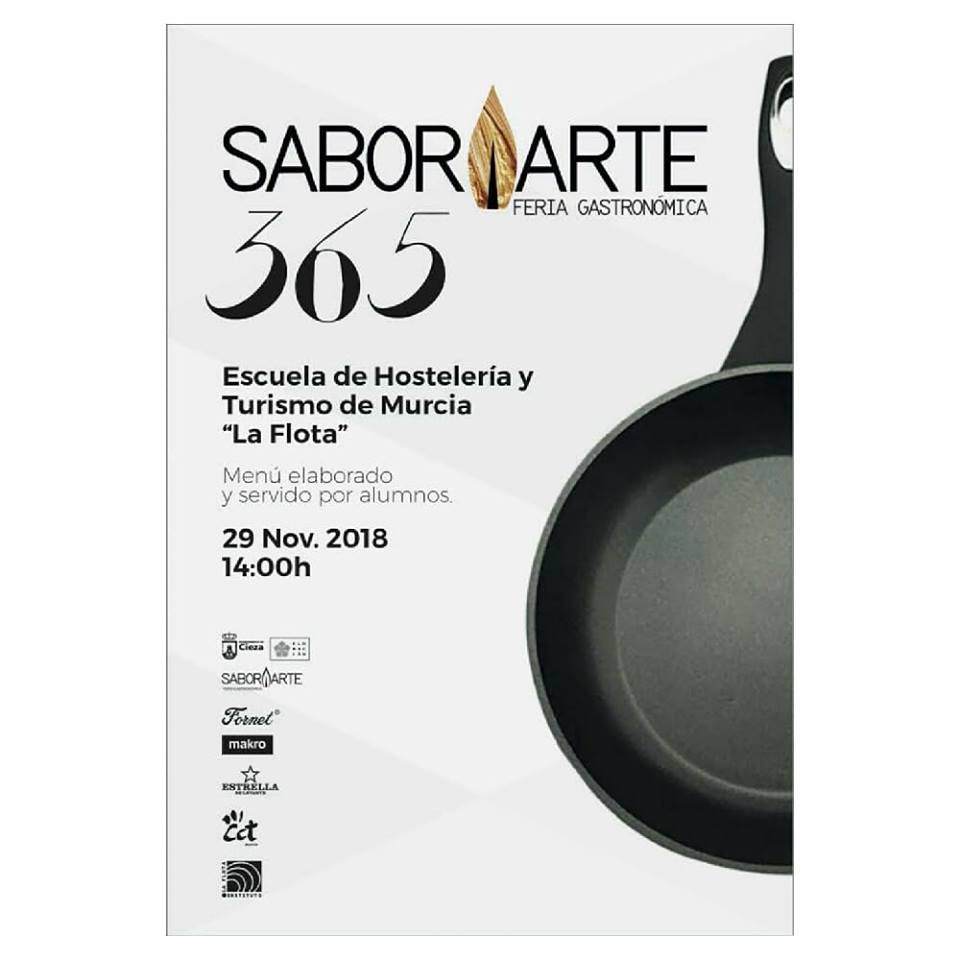 El próximo evento de SaborArte 365: será el próximo 29 de noviembre a las 14:00h en la Escuela de Hostelería y Turismo de La Flota.

Nuestro asesor gastronómico <a href="/Rodichef/">Rodi Fernandez</a> acompañará a los alumnos del centro que serán los encargados de realizar y servir un menú completo.
