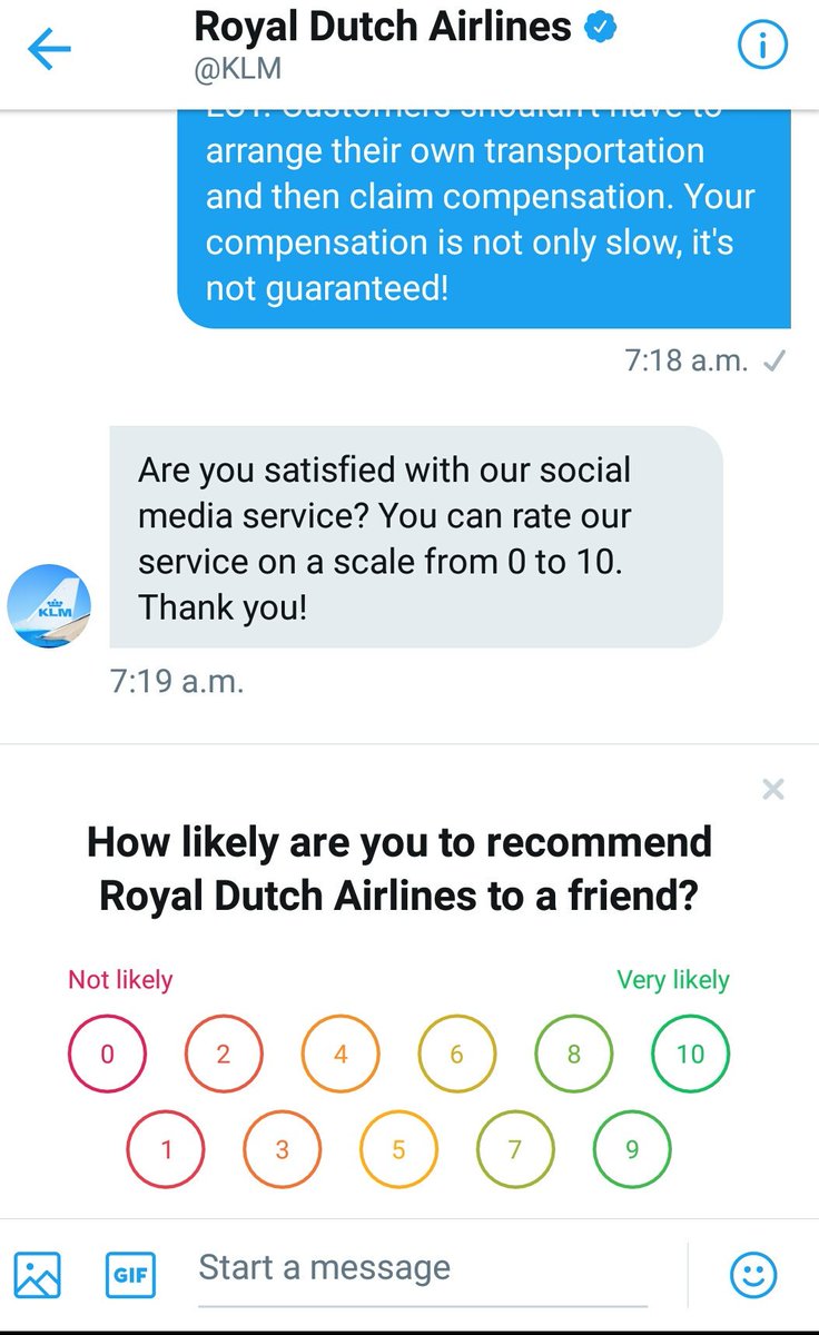 RotimiLadipo's tweet photo. @KLM_UK .@KLM @KLM_UK I have not ended this chat with you, why are you sending this to my inbox? https://t.co/4HUe2oRb6A
