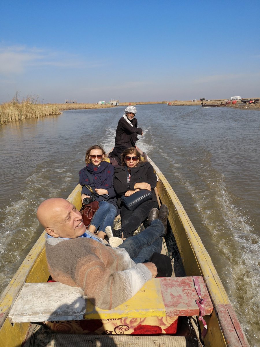 makhzomy's tweet photo. @BilWeekend operated a private tour again but for the first time the guests were international visitors. They are from Ukraine and Ireland and the tour was to Ahwar and Ur.
They had very interesting and unique experience.
#TourismIraq #BilWeekend #Ahwar #Ur https://t.co/gftJuxu1ej