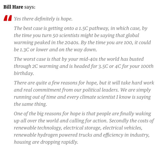 GuardianAus's tweet photo. Why is there hope? Because "people are finally waking up all over the world and calling for action". @BillHareClimate https://t.co/ljtmGuoSdW #MyClimateQuestions #ClimateStrike @StrikeClimate #FridaysForFuture @GretaThunberg https://t.co/KBsbbZIRVR