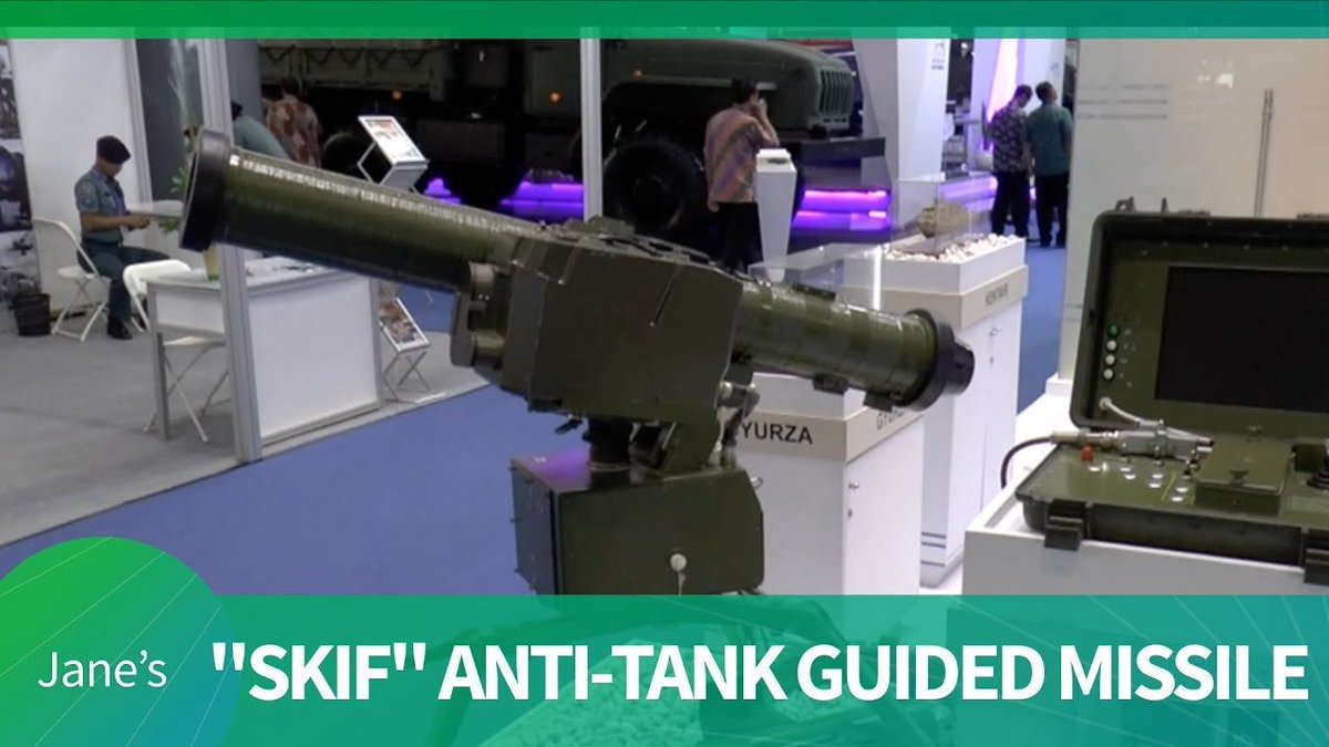 JanesINTEL's tweet photo. #IndoDefence2018: Ukrainian 'Skif' man portable anti-tank guided missile system https://t.co/AouceBK912 https://t.co/vqZuIaP7Sg