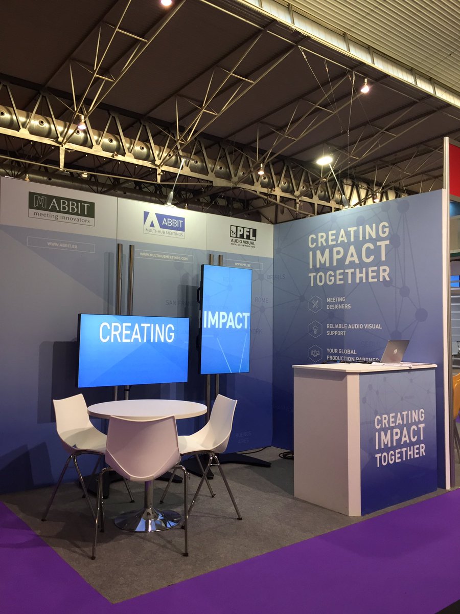 ABBITmeetings's tweet photo. We’re ready for day one of @IBTMevents in Barcelona. Come visit us at stand J22 in the tech zone.  #IBTMworld #avtweeps #eventtech https://t.co/n3wkguIaRI