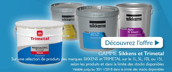 Districolor's tweet photo. Découvrez nos #Promotions de -15% à -35%  Gamme #SIKKENS et #Trimetal sur les pots de 1L, 5L, 10L et 15L, #peintures #intérieures - https://t.co/bsOq6Kg1UG - selon les #produits et dans la limite des stocks disponibles et/ou jusqu’au 30/11/2018 https://t.co/y9imaBHARV