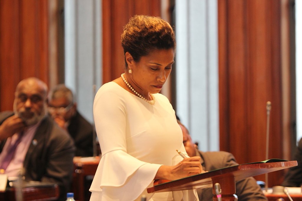 Two of the women leaders to look out for, shining the light brightly for all women in Fiji to lean in and work together to make a difference. #ravingfan #16DaysofActivism #empowerment #TeamFiji