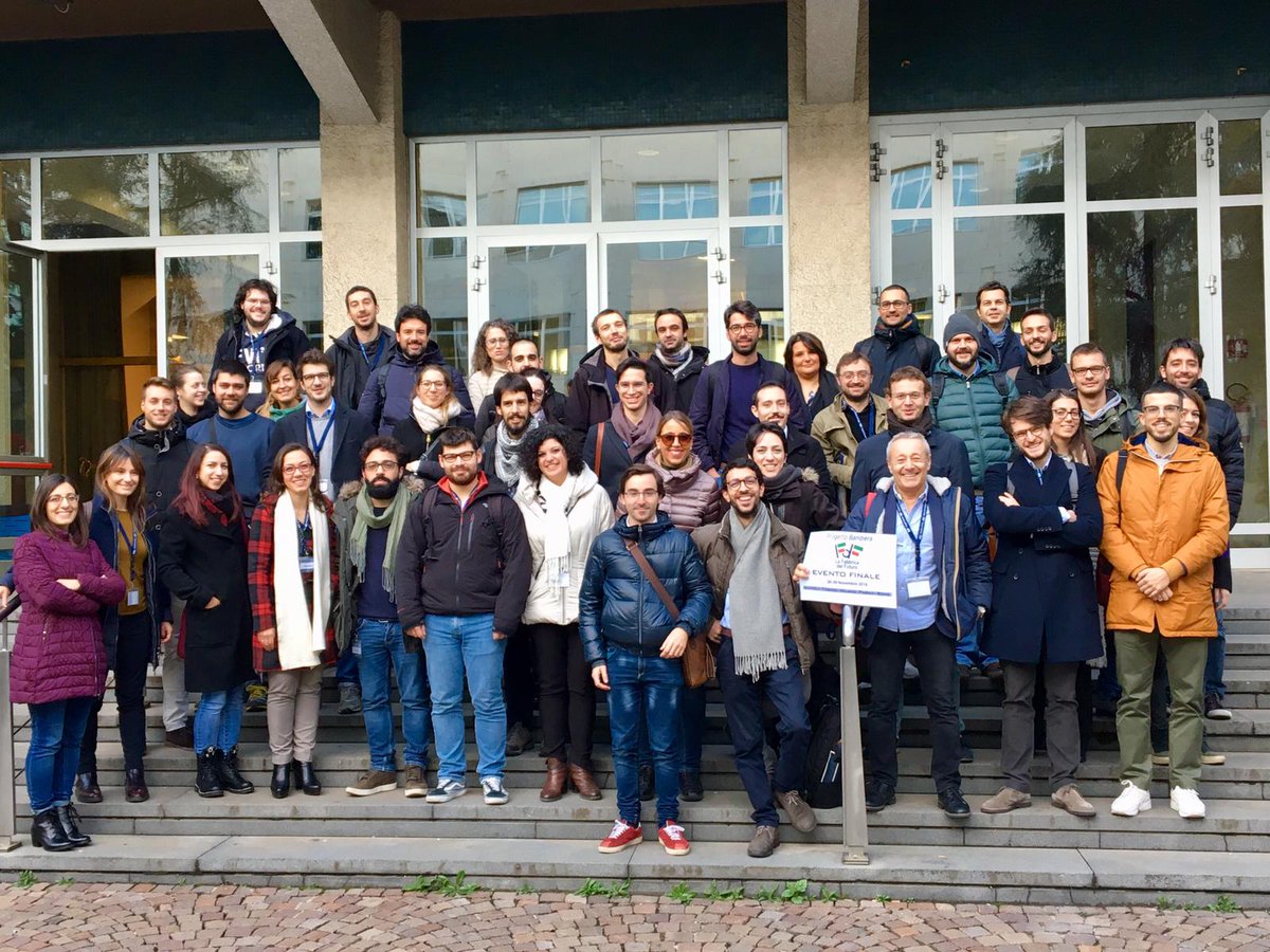 FdF_FinalEvent's tweet photo. Il gruppo è pronto per la visita al @PoliTOnews! @StampaCnr
#fabbricadelfuturo #factoriesofthefuture #FdF_FinalEvent2018 https://t.co/rxawF1JKtd