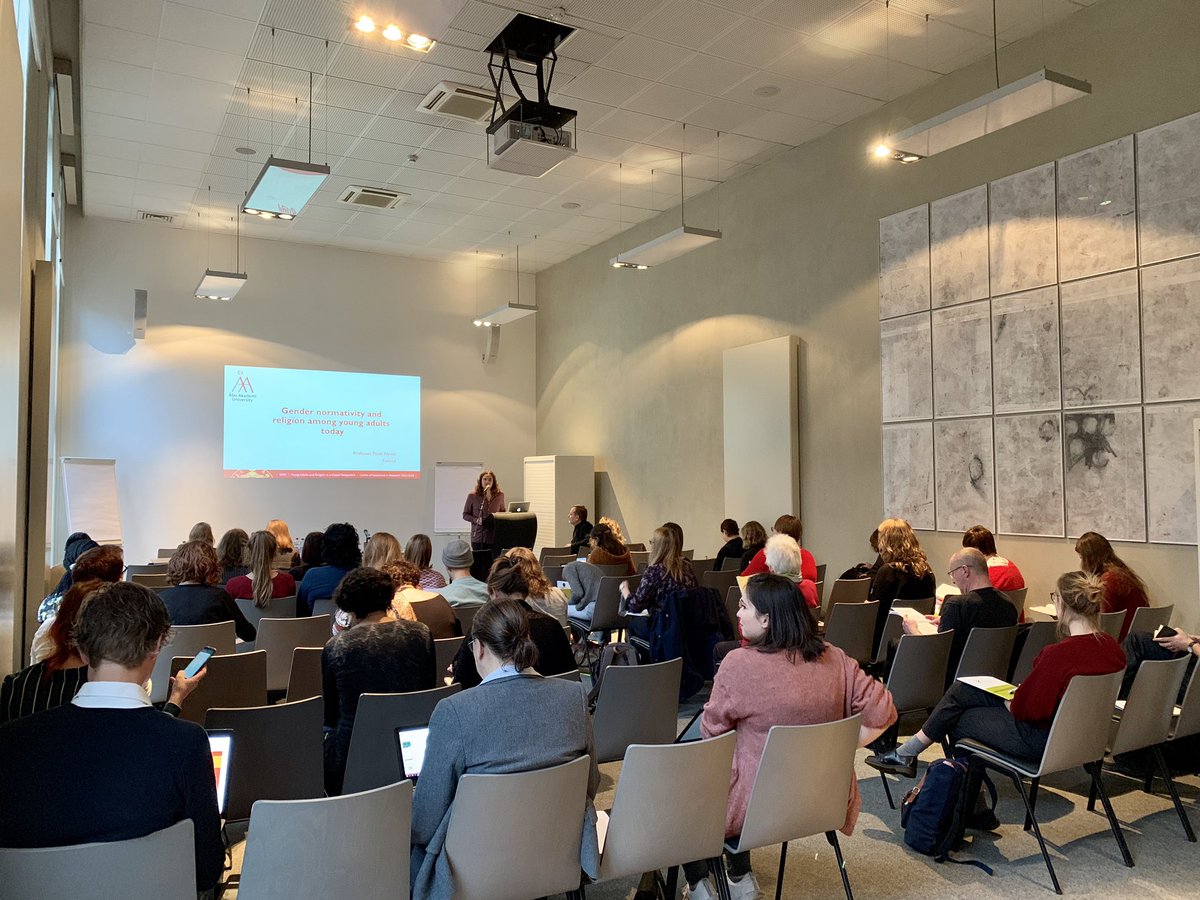LadanRahbari's tweet photo. @Religion_Gender The second day of the IARG conference of Sexual and Gendered Moralities, starts with a keynote by Prof Peter Nynäs #genderstudies #religionandgender #IARG #CRCG #RHEA #Gent https://t.co/mHwywtCeVR