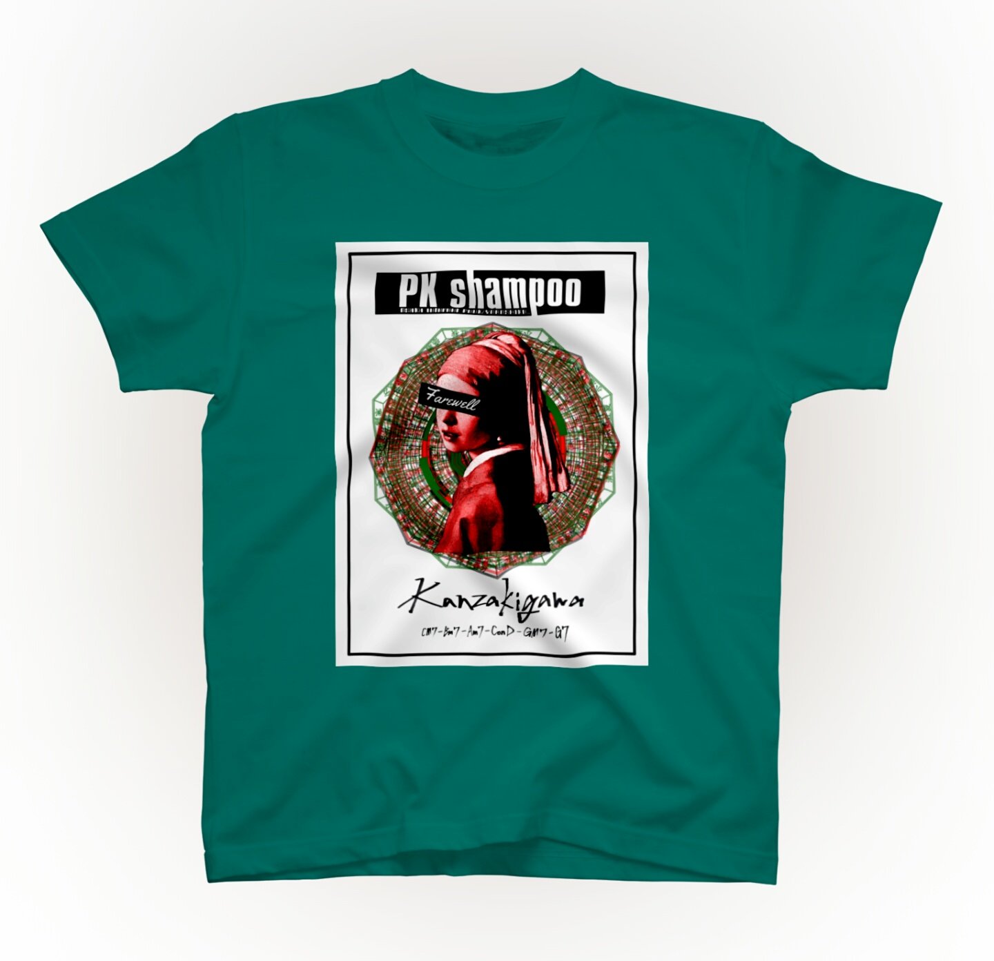 Amazon.co.jp: PK SHAMPOO フェルメールTシャツ レッド CRYAMY M