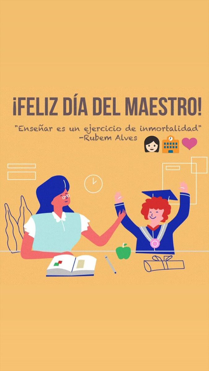 ElrinconeducaT1's tweet photo. ¡Buenos días! 
Hoy, 27 de noviembre, celebramos el día del maestro. Feliz día. https://t.co/GQz07vpJaI
