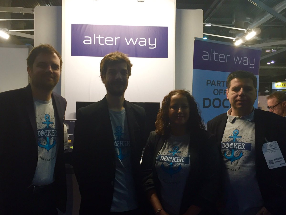 Notre super team vous attend sur Cloud Expo Europe stand K24 village Docker ! #CloudComputing #Docker #DevOps #Kubernetes. À tout de suite !