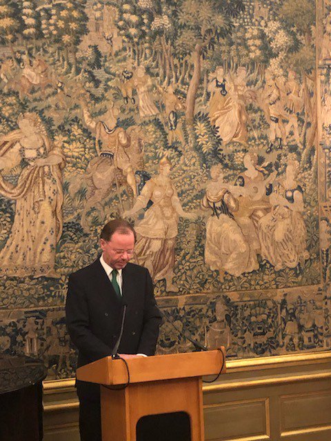 Last night, Dutch Ambassador <a href="/Gooijer_Pieter/">Pieter de Gooijer</a>, held a reception to welcome the delegates of #NatCapWeek to Paris. "Natural capital is the magnetic force that guides our compass on stormy seas".
