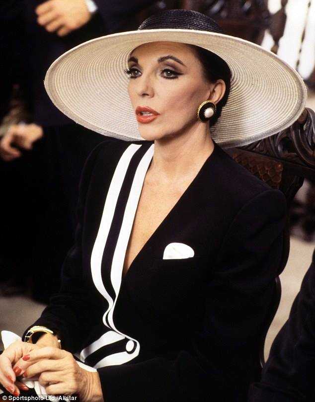 #perfectpout #damejoan #joancollinstimelessbeauty #glamouricon