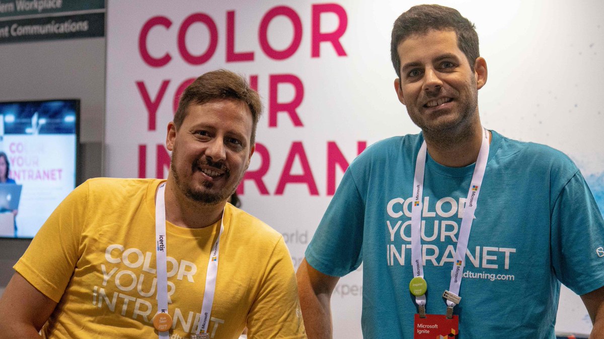 bindskins's tweet photo. Ready #ESPC18? ๐ช We sure are! Swing by booth #44 and grab your colorful swag. โค๏ธ๐งก๐#ColorYourIntranet #AskBindTuning #Copenhagen #MSPartner @EuropeanSP European SharePoint, Office 365 & Azure Commu... https://t.co/ltuVG72wMd