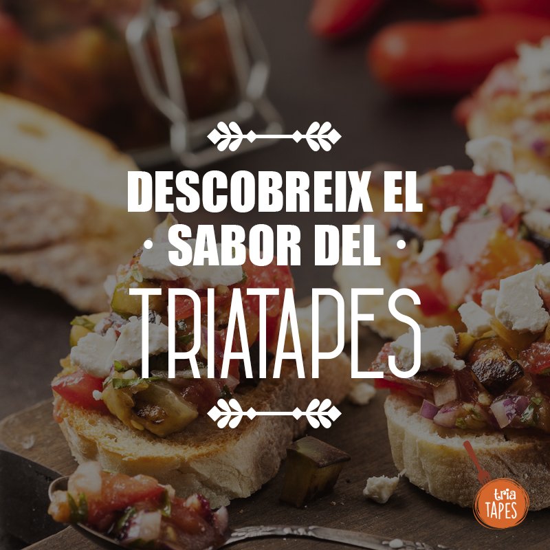 triatapes's tweet photo. Gaudeix de la millor gastronomia al TriaTapes! La teva ruta de tapas del Districte de #SantMartí Consulta tots els establiments participants i les seves tapes a https://t.co/vvI7DyfEPZ https://t.co/zTFeFyHnRc