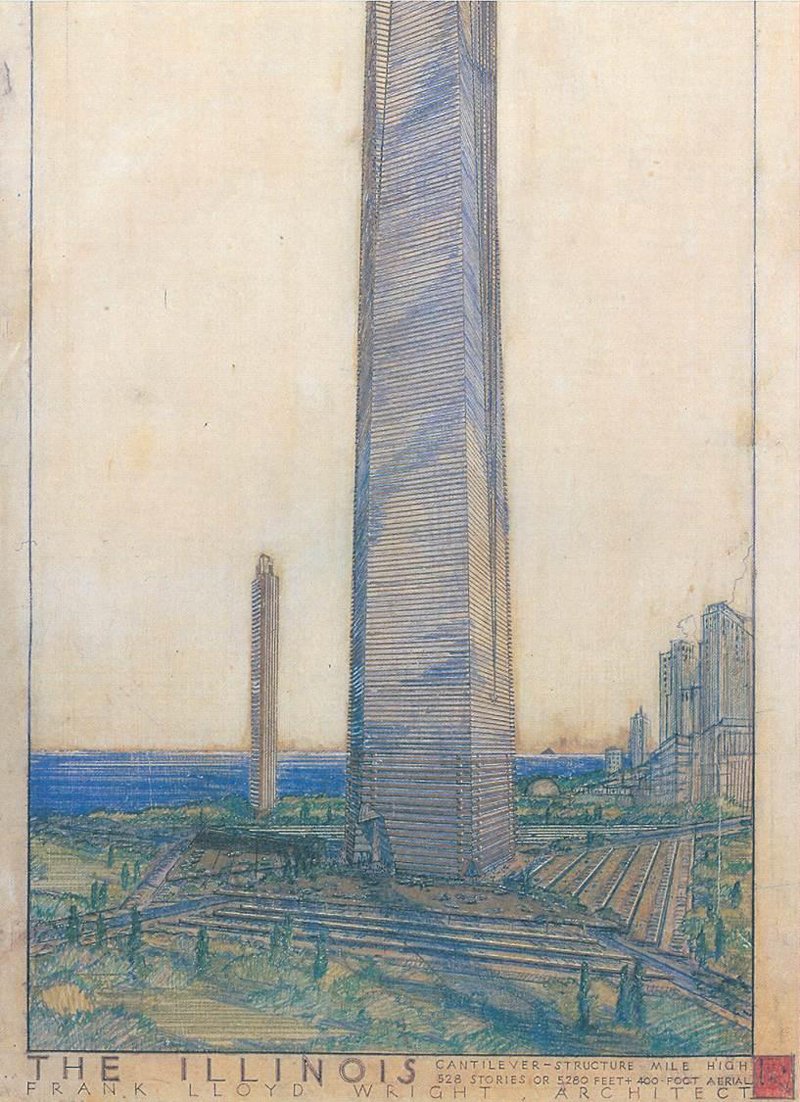 MFernandaJaua's tweet photo. Una torre que es una ciudad:
Frank Lloyd Wright, The Mile High Illinois 1956 #DimartsUrbans #UnbuiltTuesday #Unbuilt https://t.co/88QJEciPYK