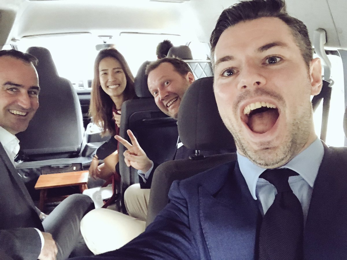 The @CARMAASIA bus on the way back from the @PRCA_SEA PR Measurement Conference @AmecOrg #AmecMM