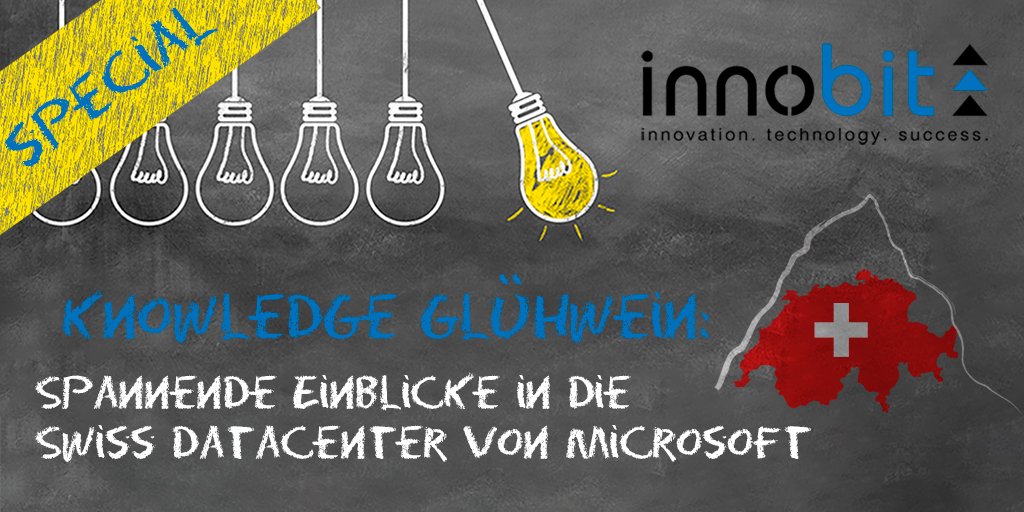 Die Anmeldungen laufen – sichern Sie sich jetzt Ihren Platz und erfahren Sie aus erster Hand alles Wissenswerte zu den Neuerungen der Microsoft Cloud in der Schweiz! #knowledgeevent #innobitbasel #Cloud #Microsoft
innobit.ch/knowledge-glue…
