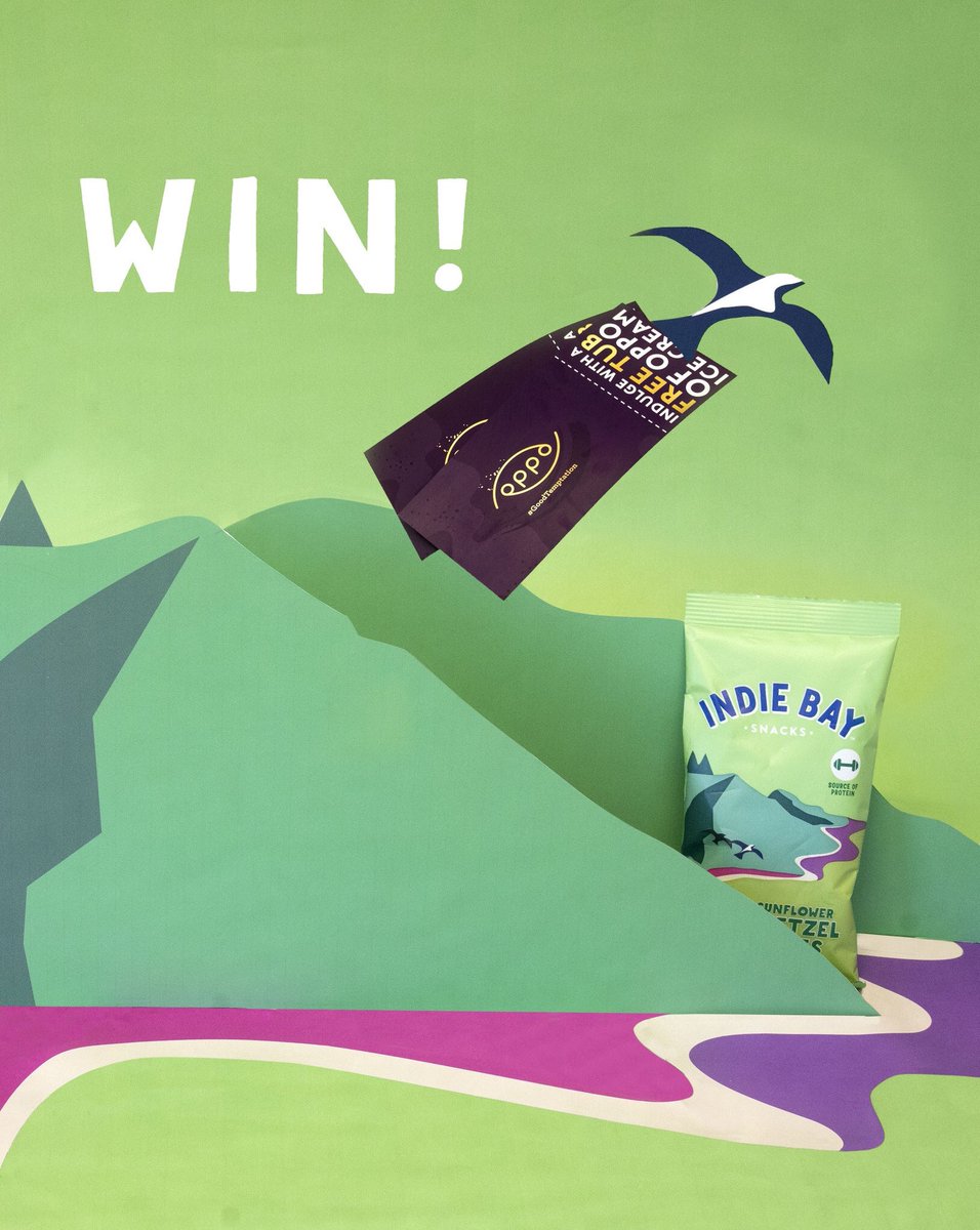 IndieBaySnacks's tweet photo. 😋COMPETITION TIME😋We have 5 free tubs of @OppoBrothers and 5 taster packs of Indie Bay to giveaway! To enter just RT and make sure you follow us and @OppoBrothers. Go on, make your Tuesday. #HappySnacking #GoodTemptation. https://t.co/s2RKiKh2Mv