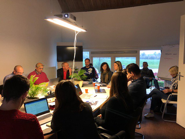 ProWork_EU's tweet photo. Today another kick-off meeting of a new project that will be lead by the team of PRO WORK (2018-2021). The project Science4fun (Erasmus+) aims to create an attractive and effective way to educate science on an innovative model. #Science4fun #Science #blendedlearning #erasmusplus https://t.co/c0B2jXv5PG