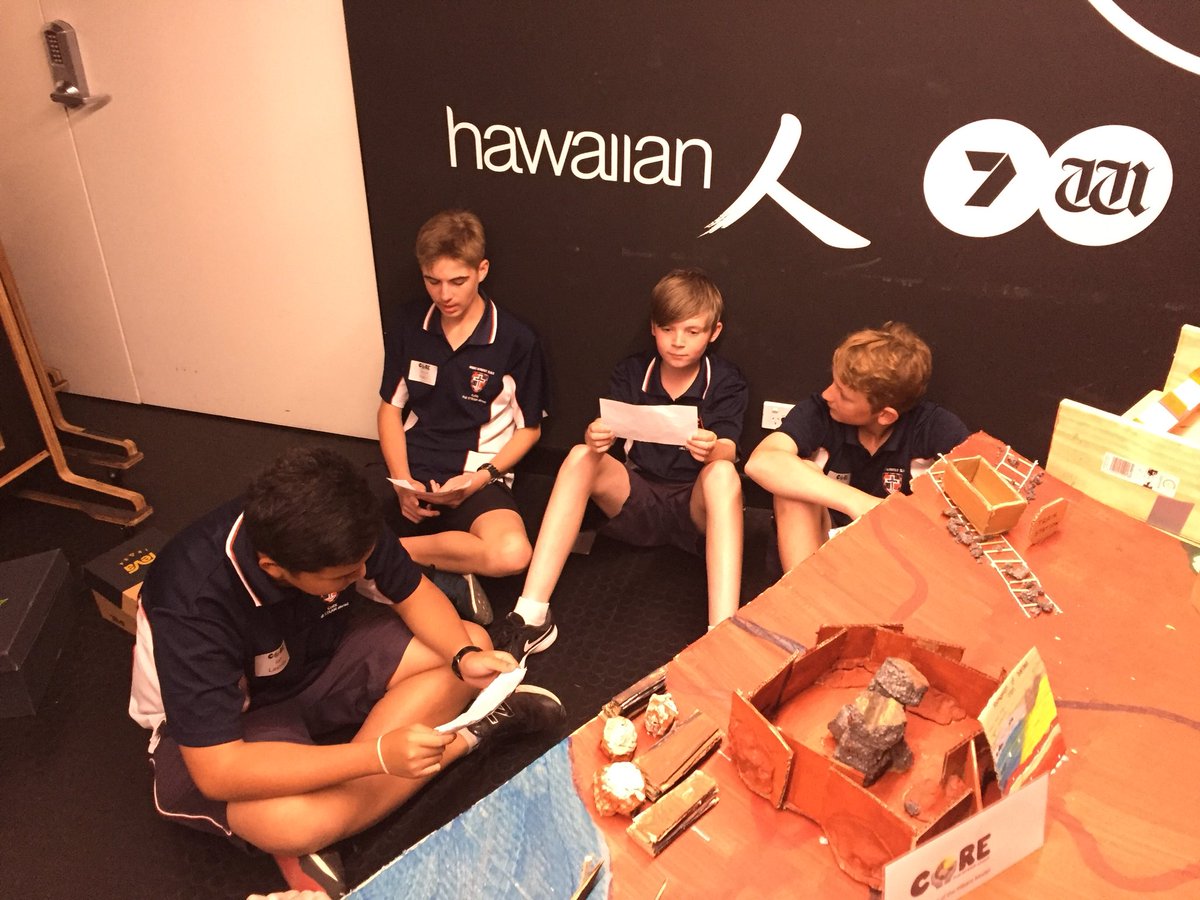 CoRELearnGrow's tweet photo. Year 8 #KentStCoRE practicing for their presentation to promote #CoREExpansion https://t.co/QpJUVO6V6H