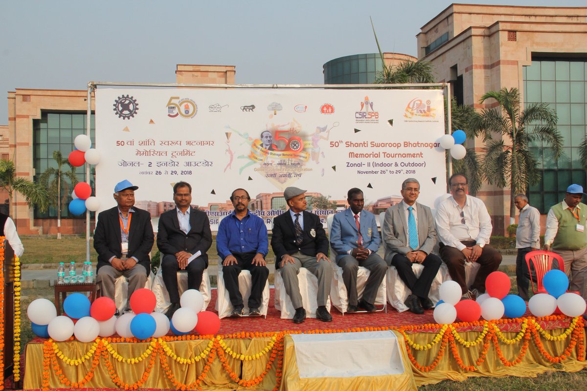 CSIR_CDRI's tweet photo. @CSIR_CDRI @CSIR_IND #SSBMTZonal-II (Indoor&Outdoor) 26-29 Nov,2018 @drharshvardhan @PIB_India #Inaugural_function https://t.co/BPzCnGW65T
