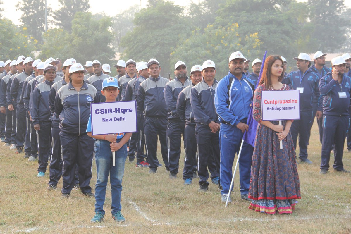 CSIR_CDRI's tweet photo. @CSIR_CDRI @CSIR_IND #SSBMTZonal-II (Indoor&Outdoor) 26-29 Nov,2018 @drharshvardhan @PIB_India #Inaugural_function https://t.co/BPzCnGW65T