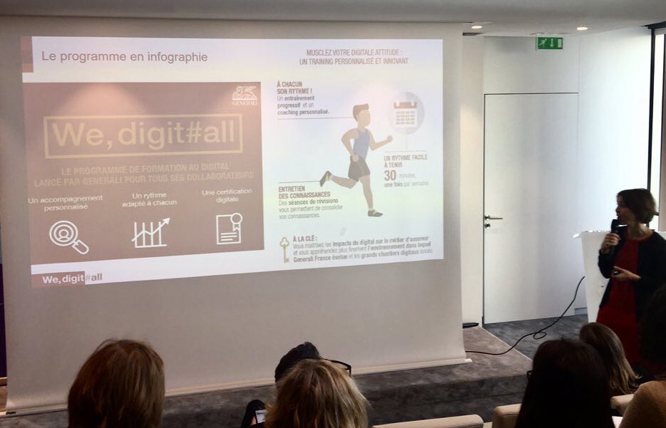 generalifrance's tweet photo. Ce matin chez @Bearingpoint, @sbeauropert et @t7onguyen échangent avec d’autres entreprises sur les tendances et #Innovation #Learning, avec, chez Generali France, le programme We, digit#all. #Formation #Digital https://t.co/nNwCzbYF41
