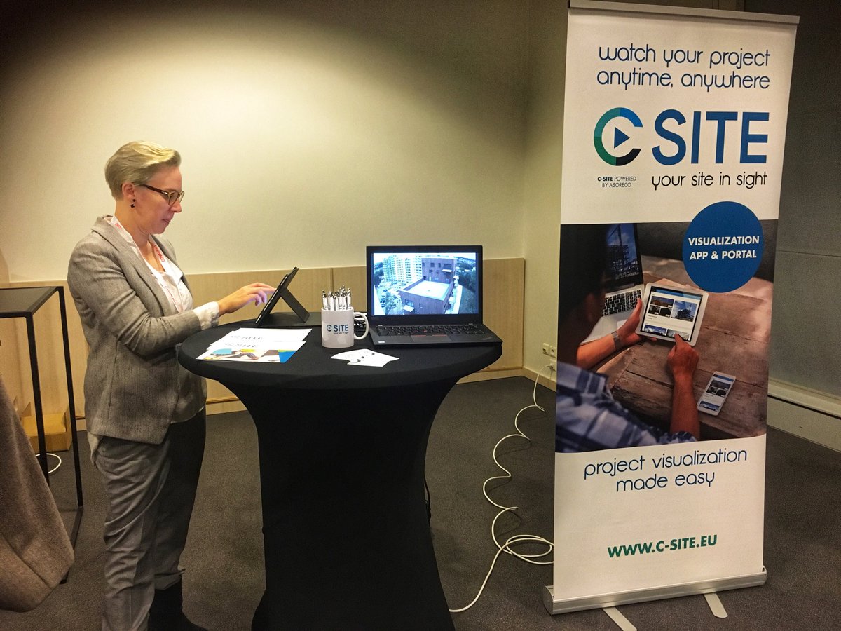 csite_eu's tweet image. Come visite us in the #startup area @BeyondTunnel Discover our C-SITE #projectvisualisation platform #contech #yoursiteinsight #conference2018 #infrastructure @josefienv @EmilieDauwe