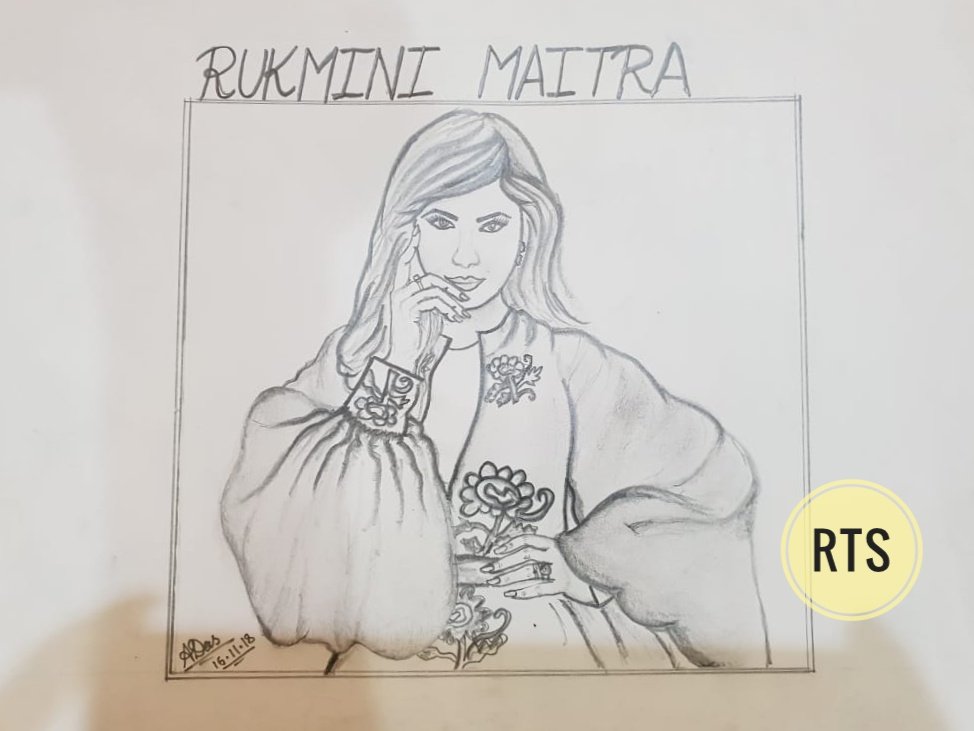 Starlet_Rukmini's tweet photo. Made by ur li'l Fan
@RukminiMaitra.... https://t.co/gZMVdkbKy7