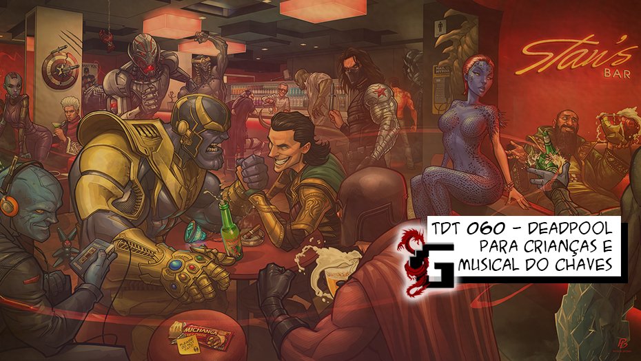 TorredosGurus's tweet photo. TdT 060 – Deadpool para crianças e musical do Chaves https://t.co/E8ofXivoez https://t.co/II1n1OpTJ3