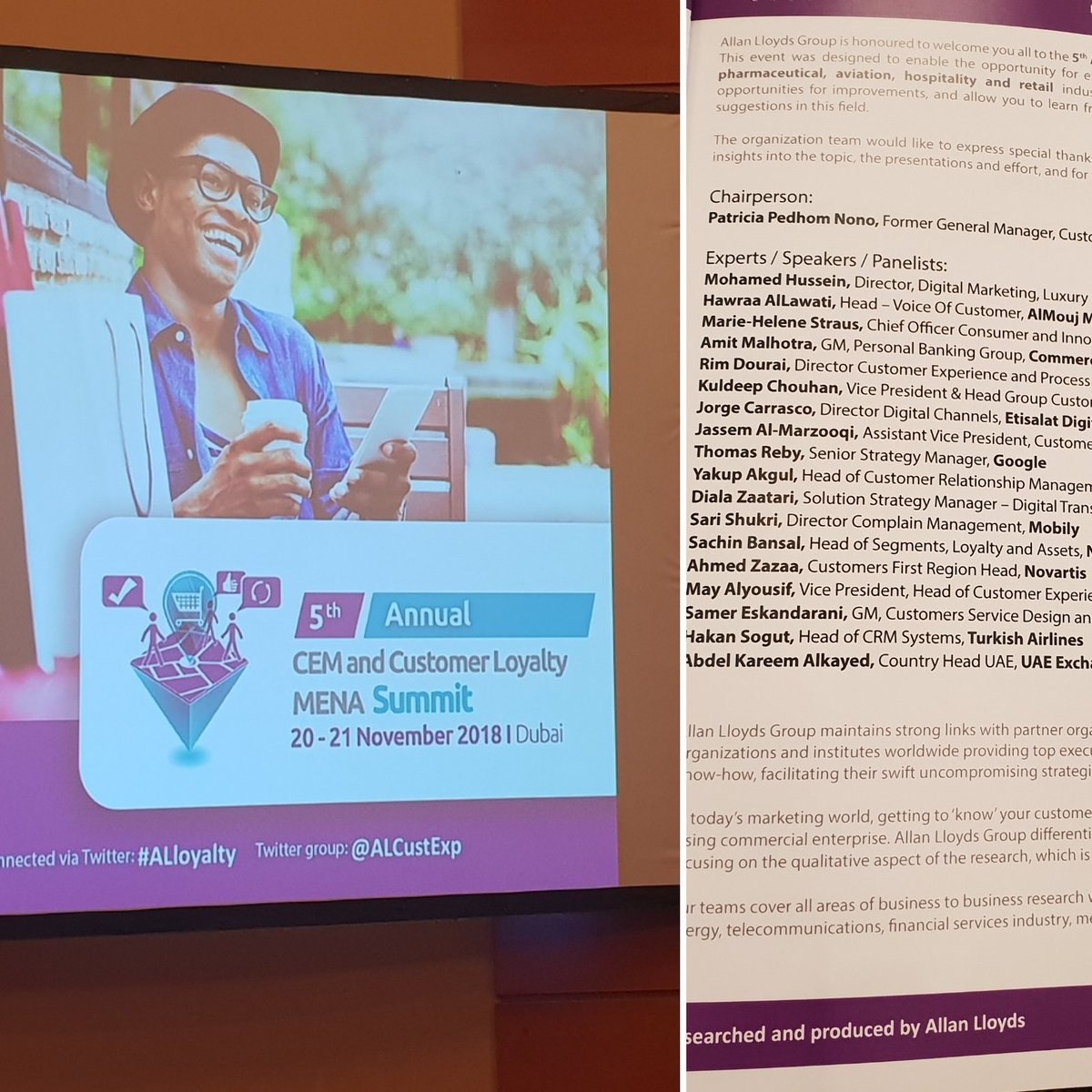 PPedhom's tweet photo. @ALCustExp I am very honored to chair the 5th Annual CEM and Customer Loyalty MENA Summit. Ready to learn more about Experts in the field? Follow #ALloyalty https://t.co/vEllSYO210