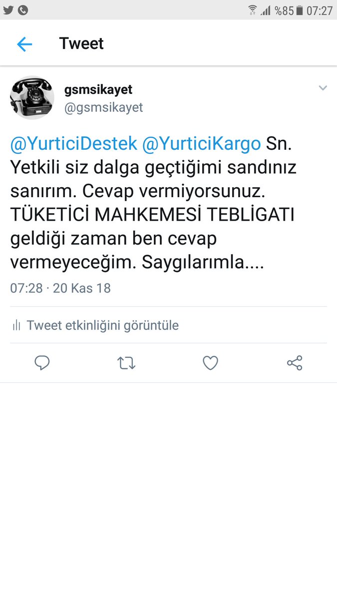 gsmsikayet (@gsmsikayet) on Twitter photo 